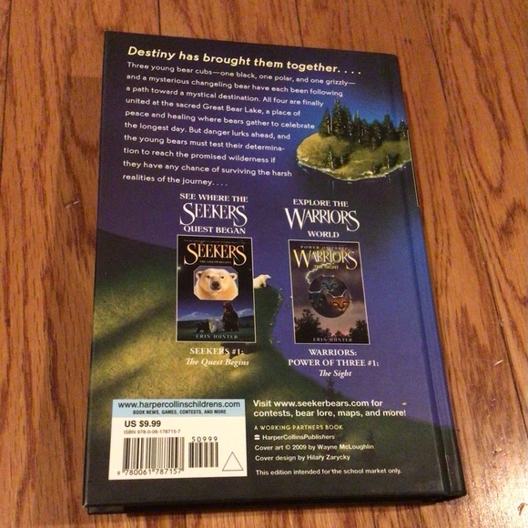 ERIN HUNTER’S SEEKERS THE QUEST BEGINS (BOOK 1 &2 - Picture 11 of 11